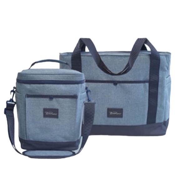 Bella Russo Other - Bella Russo 15.7" Tote Bag Cooler and 9" Insulated Lunch Bag
